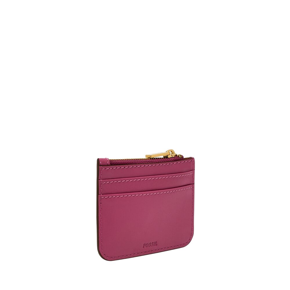 6357 Lennox Zip Card Case Wallet, Infinite Pink - Picture 4 of 4